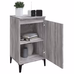 VidaXL 819656 Table de nuit et table de chevet Chêne - Vue supplémentaire 4