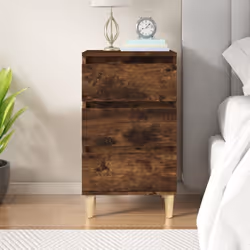 Cette table de chevet tendance, au design élégant et classique, est destinée à améliorer votre intérieur. Matériau durable :  ...