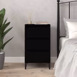 Cette table de chevet tendance, de style industriel, est conçue pour donner une nouvelle dimension à votre intérieur. Matéria ...