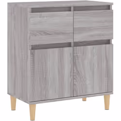 Ce buffet élégant est un choix parfait pour votre pièce avec son design tendance et pratique. Matériau durable : le bois d'in ...