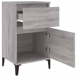 VidaXL 819721 Table de nuit et table de chevet Chêne - Vue supplémentaire 8