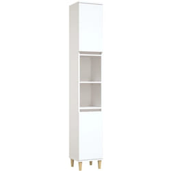 Vidaxl - Armoire de salle de bain blanc 30x30x190 cm bois d'ingénierie