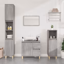 Cette armoire de salle de bain est censée être un excellent supplément à votre salle de bain, ce qui lui donne une apparence  ...
