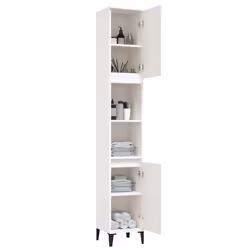 VidaXL 819796 miroir de salle de bain et armoire de rangement pour évier - Vue supplémentaire 4