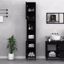 VidaXL 819797 miroir de salle de bain et armoire de rangement pour évier