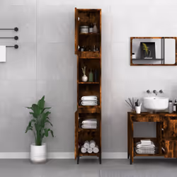 VidaXL 819801 miroir de salle de bain et armoire de rangement pour évier