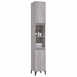 VidaXL 819802 miroir de salle de bain et armoire de rangement pour évier - Vue supplémentaire 5