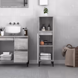 VidaXL 819818 miroir de salle de bain et armoire de rangement pour évier