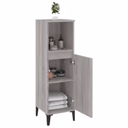 VidaXL 819818 miroir de salle de bain et armoire de rangement pour évier - Vue supplémentaire 4