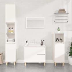 Vidaxl - Armoire de salle de bain blanc 65x33x60 cm bois d'ingénierie