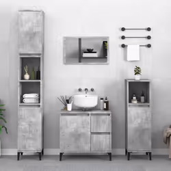 VidaXL 819832 miroir de salle de bain et armoire de rangement pour évier