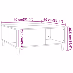 VidaXL 821092 Table à café, latérale et de salon - Vue supplémentaire 8