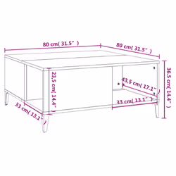 VidaXL 821103 Table à café, latérale et de salon - Vue supplémentaire 8
