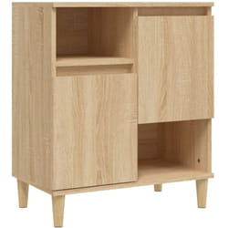 vidaXL Buffet Chêne sonoma 60x35x70 cm Bois d'ingénierie