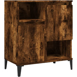 vidaXL Buffet Chêne fumé 60x35x70 cm Bois d'ingénierie