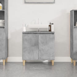 VidaXL 821256 miroir de salle de bain et armoire de rangement pour évier