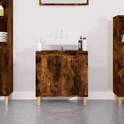 VidaXL 821257 miroir de salle de bain et armoire de rangement pour évier