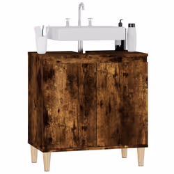 VidaXL 821257 miroir de salle de bain et armoire de rangement pour évier - Vue supplémentaire 4