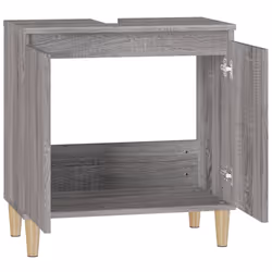 VidaXL 821258 miroir de salle de bain et armoire de rangement pour évier - Vue supplémentaire 7