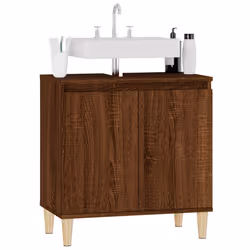 VidaXL 821259 miroir de salle de bain et armoire de rangement pour évier - Vue supplémentaire 4
