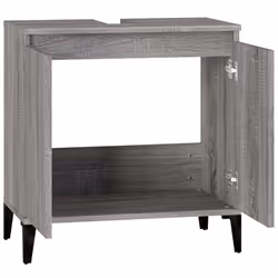 VidaXL 821266 miroir de salle de bain et armoire de rangement pour évier - Vue supplémentaire 7