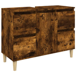 VidaXL 821273 miroir de salle de bain et armoire de rangement pour évier