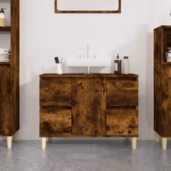 VidaXL 821273 miroir de salle de bain et armoire de rangement pour évier