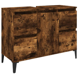 VidaXL 821281 miroir de salle de bain et armoire de rangement pour évier