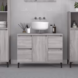 VidaXL 821282, Chêne, Gris, 1 pièce(s)