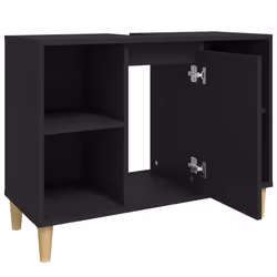 VidaXL 821285 miroir de salle de bain et armoire de rangement pour évier - Vue supplémentaire 7