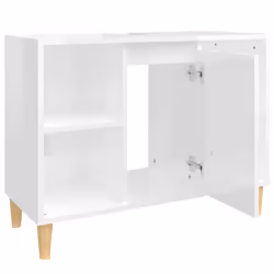 VidaXL 821286 miroir de salle de bain et armoire de rangement pour évier - Vue supplémentaire 7