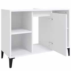 VidaXL 821292 miroir de salle de bain et armoire de rangement pour évier - Vue supplémentaire 7