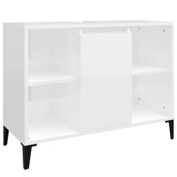 VidaXL 821294 miroir de salle de bain et armoire de rangement pour évier