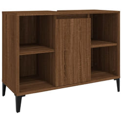VidaXL 821299 miroir de salle de bain et armoire de rangement pour évier