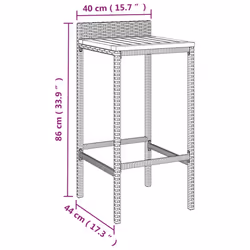 VidaXL 362604 Tabouret de bar - Vue supplémentaire 8
