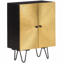 Ce buffet en bois classique, au look intemporel, est conçu pour être un excellent supplément à votre maison. Matériau durable ...