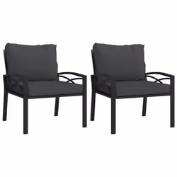 VidaXL 362715, Noir, Gris, Acier, 110 kg, Adultes et enfants, 680 mm, 760 mm