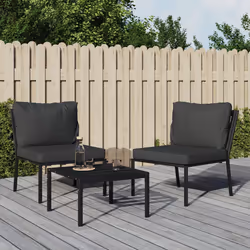 VidaXL 362717 banc de jardin Acier