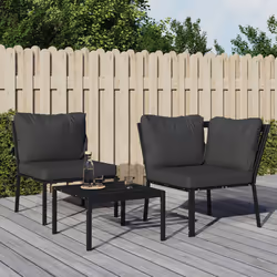 VidaXL 362718 banc de jardin Acier - Vue supplémentaire 2