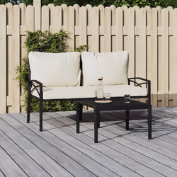 VidaXL 362722 banc de jardin Acier