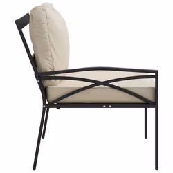 VidaXL 362722 banc de jardin Acier - Vue supplémentaire 5