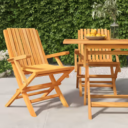 VidaXL 362758 chaise d'extérieur Terrace Teck