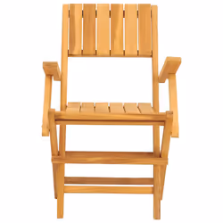VidaXL 362760 chaise d'extérieur Terrace Teck - Vue supplémentaire 4
