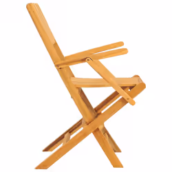 VidaXL 362760 chaise d'extérieur Terrace Teck - Vue supplémentaire 5