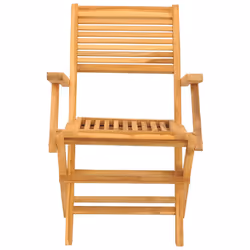 VidaXL 362762 chaise d'extérieur Terrace Teck - Vue supplémentaire 4