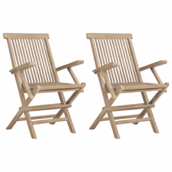 VidaXL 362764, Terrace, Teck, Gris, 110 kg