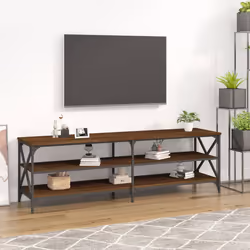 VidaXL 826733 Support TV et centre de divertissement