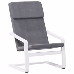 VidaXL 351053, Tissu, Gris, Blanc, 590 mm, 820 mm, 980 mm, 49 cm