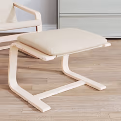 Ajoutez instantanément une touche moderne à votre décoration intérieure avec ce tabouret confortable et stable ! Tissu durabl ...