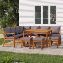 VidaXL 3154973 ensemble de meubles de jardin